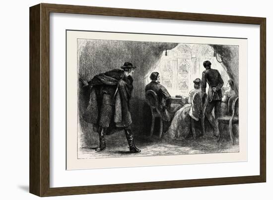 Assassination of President Lincoln, USA, 1870s-null-Framed Giclee Print