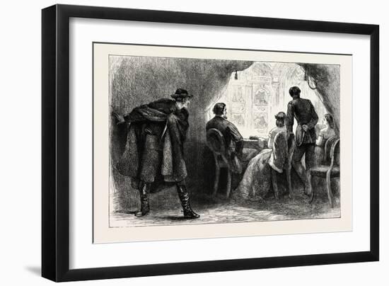 Assassination of President Lincoln, USA, 1870s-null-Framed Giclee Print