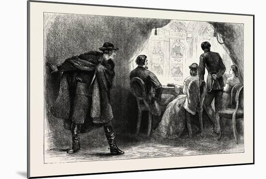 Assassination of President Lincoln, USA, 1870s-null-Mounted Giclee Print