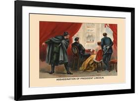 Assassination of President Lincoln-Harriet Putnam-Framed Premium Giclee Print