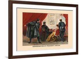 Assassination of President Lincoln-Harriet Putnam-Framed Art Print