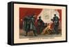 Assassination of President Lincoln-Harriet Putnam-Framed Stretched Canvas