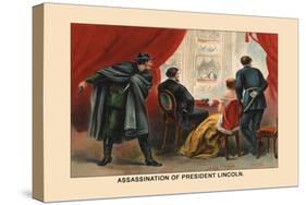 Assassination of President Lincoln-Harriet Putnam-Stretched Canvas