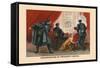 Assassination of President Lincoln-Harriet Putnam-Framed Stretched Canvas