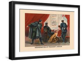 Assassination of President Lincoln-Harriet Putnam-Framed Art Print