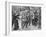 Assassination of President Mckinley (Wash Drawing)-T. Dart Walker-Framed Giclee Print