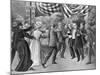 Assassination of President Mckinley (Wash Drawing)-T. Dart Walker-Mounted Giclee Print