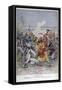 Assassination of the European Consuls, Djeddah, 1895-Henri Meyer-Framed Stretched Canvas