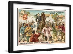 Assassination of the German Envoy to Beijing, Boxer Rebellion, China, 1900-null-Framed Premium Giclee Print