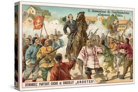 Assassination of the German Envoy to Beijing, Boxer Rebellion, China, 1900-null-Stretched Canvas