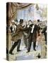 Assassination of William Mckinley, 25th President of the USA, 1901-null-Stretched Canvas