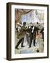 Assassination of William Mckinley, 25th President of the USA, 1901-null-Framed Giclee Print