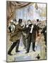 Assassination of William Mckinley, 25th President of the USA, 1901-null-Mounted Giclee Print