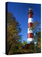 Assateague Lighthouse, Assateague Island, Virginia, USA-Charles Gurche-Stretched Canvas