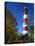 Assateague Lighthouse, Assateague Island, Virginia, USA-Charles Gurche-Stretched Canvas