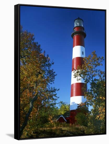 Assateague Lighthouse, Assateague Island, Virginia, USA-Charles Gurche-Framed Stretched Canvas