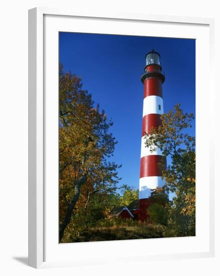 Assateague Lighthouse, Assateague Island, Virginia, USA-Charles Gurche-Framed Premium Photographic Print