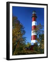 Assateague Lighthouse, Assateague Island, Virginia, USA-Charles Gurche-Framed Premium Photographic Print