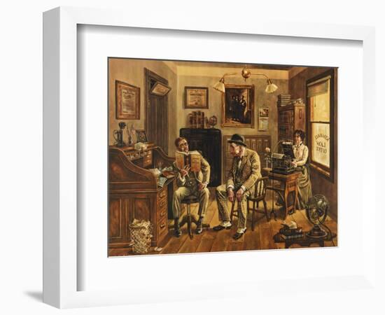 Assault and Battery-Lee Dubin-Framed Giclee Print