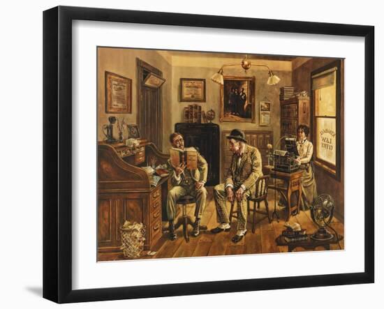 Assault and Battery-Lee Dubin-Framed Giclee Print