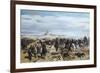 Assault at Madonna Della Scoperta-Giovanni Fattori-Framed Giclee Print