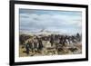 Assault at Madonna Della Scoperta-Giovanni Fattori-Framed Giclee Print