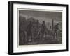 Assault on German Students by Slavs at Kuchelbad, Near Prague-Johann Nepomuk Schonberg-Framed Giclee Print