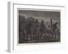 Assault on German Students by Slavs at Kuchelbad, Near Prague-Johann Nepomuk Schonberg-Framed Giclee Print