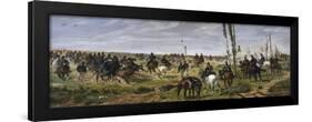 Assault on Madonna Della Scoperta, 1864-1868-Giovanni Fattori-Framed Giclee Print