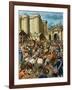 Assault on the Bastille-Clive Uptton-Framed Giclee Print