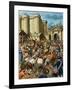 Assault on the Bastille-Clive Uptton-Framed Giclee Print