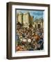 Assault on the Bastille-Clive Uptton-Framed Giclee Print