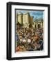 Assault on the Bastille-Clive Uptton-Framed Giclee Print