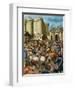 Assault on the Bastille-Clive Uptton-Framed Giclee Print