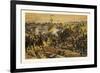 Assault on the Railway Dam before Orleans by the First Bavarian Corps on 11 October 1870. the Franc-null-Framed Giclee Print