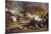 Assault on the Tuileries-null-Mounted Art Print