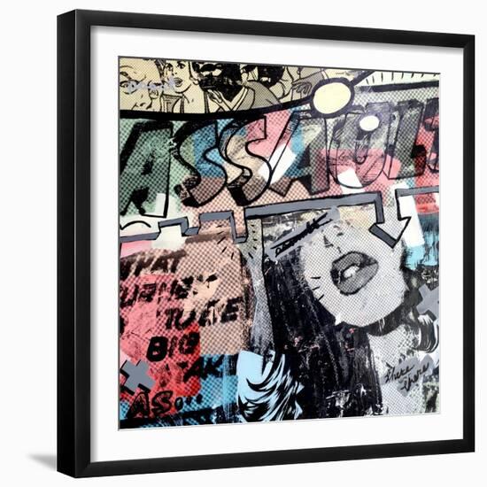 Assault-Dan Monteavaro-Framed Giclee Print