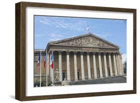 Assemble?e Nationale Paris-Cora Niele-Framed Giclee Print