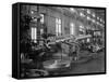 Assembled Cannon in the Foundry of the Washington Navy Yard, 1900-null-Framed Stretched Canvas