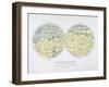 Assembled Map of the Planet Mars, from Observations Made During Six Oppositions in 1877-88-Giovanni Schiaparelli-Framed Giclee Print