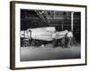 Assembling at Factory, Showing Two Halves of Fuselage Being Fitted Together, Curtiss-Wright Plant-Dmitri Kessel-Framed Premium Photographic Print