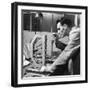 Assembling the Wiring for a Complex Machine-Heinz Zinram-Framed Photographic Print