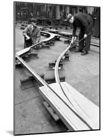 Assembling Trackwork in an Ici Factory, Sheffield, South Yorkshire, 1963-Michael Walters-Mounted Photographic Print