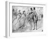 Assembly, 19th Century-Constantin Guys-Framed Giclee Print