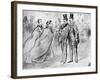 Assembly, 19th Century-Constantin Guys-Framed Giclee Print