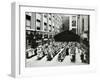 Assembly in the Playground, Jews Free School, Stepney, London, 1908-null-Framed Premium Photographic Print