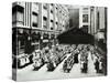 Assembly in the Playground, Jews Free School, Stepney, London, 1908-null-Stretched Canvas