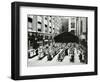 Assembly in the Playground, Jews Free School, Stepney, London, 1908-null-Framed Photographic Print