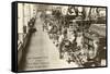 Assembly Line, Ford Factory, Michigan-null-Framed Stretched Canvas