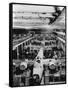 Assembly of B-24 Bombers at Willow Run Plant-null-Framed Stretched Canvas